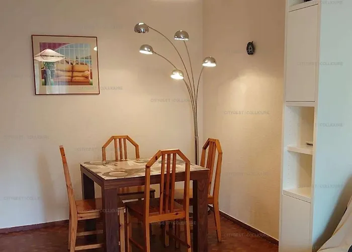 3pa45 - Tres Confortable T2 Avec Terrasses Dans Avec Piscine Et Parking Διαμέρισμα Κολιούρ